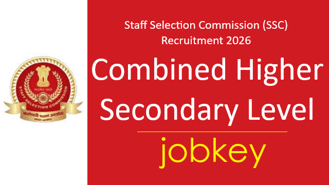SSC CHSL Online Form 2026-jobkey